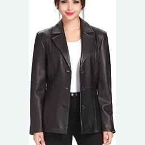 Worthington Blazer Jacket Leather